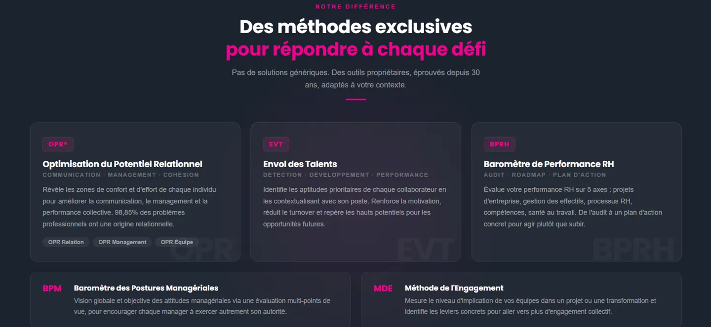 Vakom Casablanca, méthodes exclusives